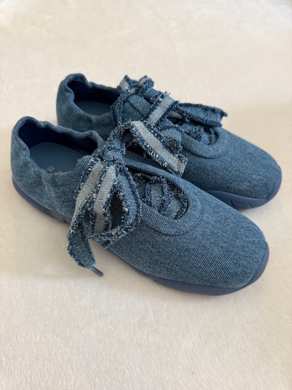 JW PEI | Flavia Ballerina Sneakers Blue Denim (EU 39/US 8.5) - Picture 2 of 15